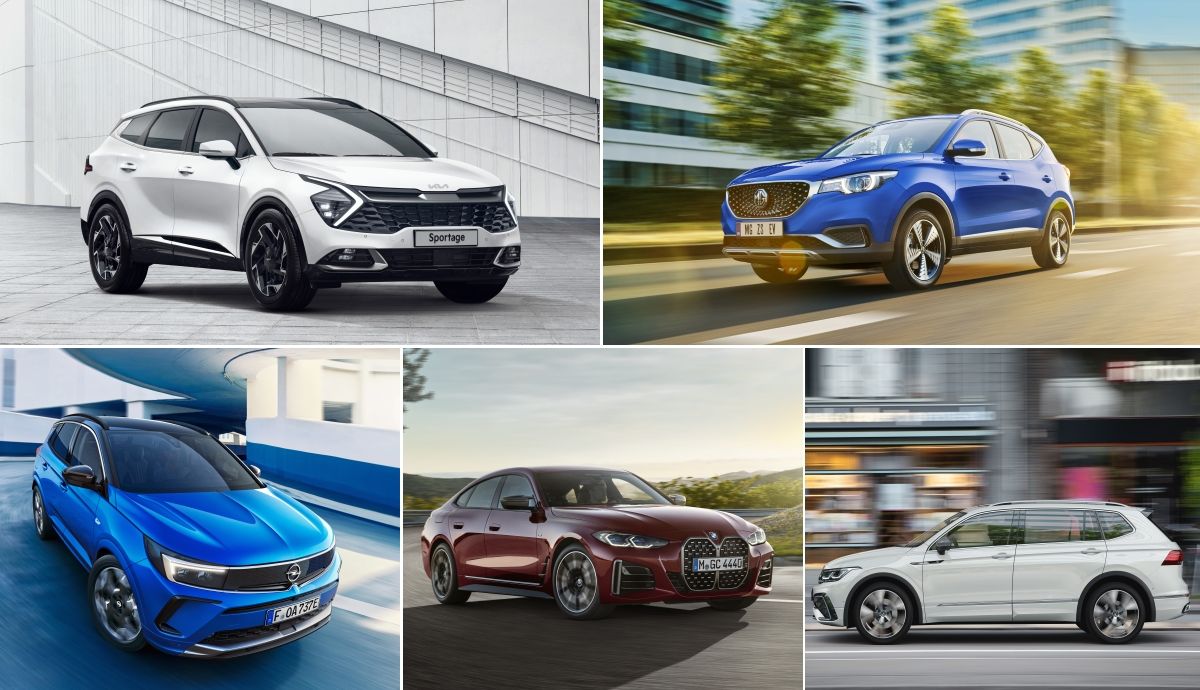 10 grandes coches y SUV que llegan ya para no esperar a comprar: Sportage, Grandland, Ariya, Taigo…