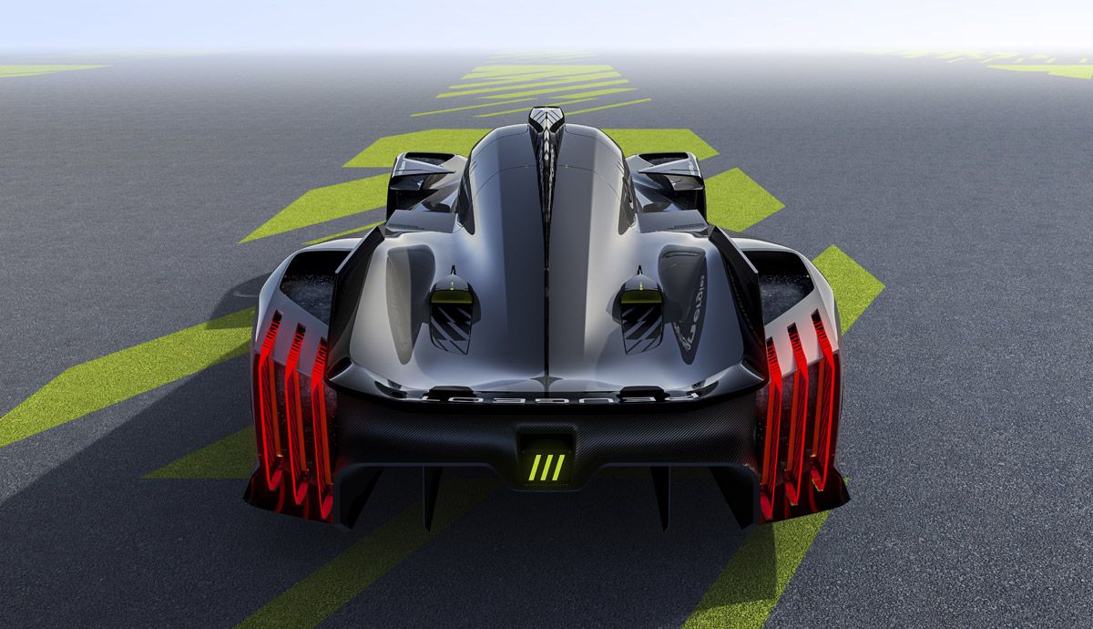 Peugeot 9X8 Hypercar.