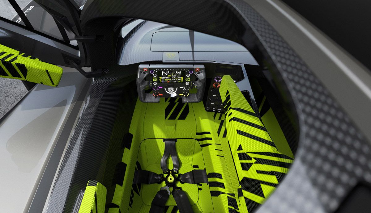 Peugeot 9X8 Hypercar.
