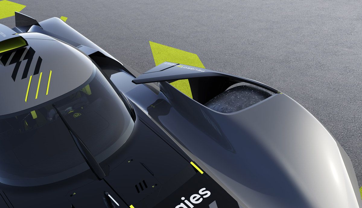 Peugeot 9X8 Hypercar.