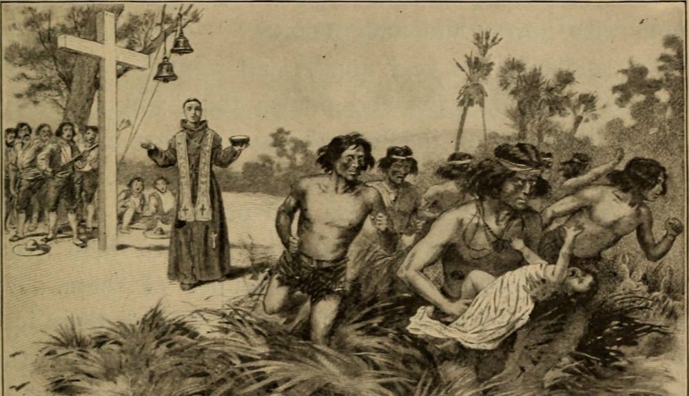 Ilustración del libro The Spanish in the Southwest (1903), de Rosa V. Winterburn.