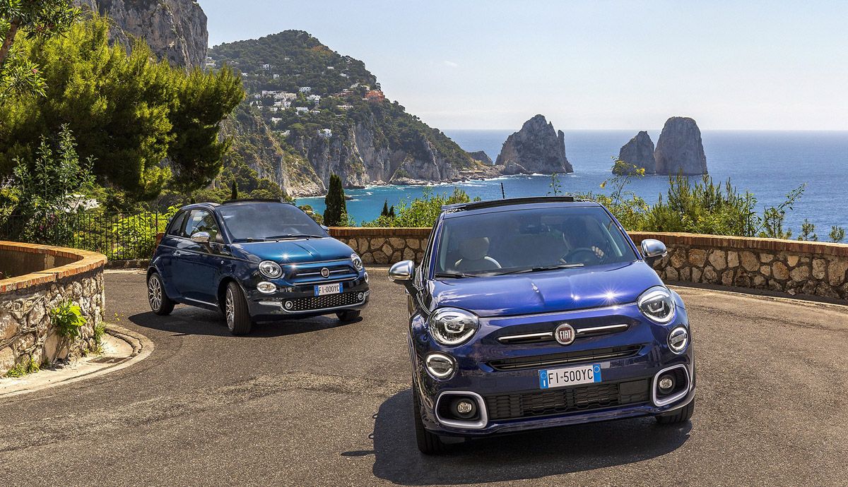 FIAT 500 and 500X Yachting.