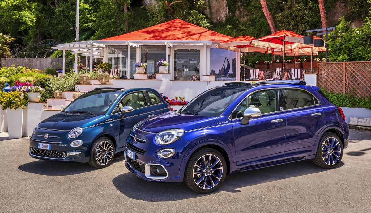 FIAT 500 and 500X Yachting.