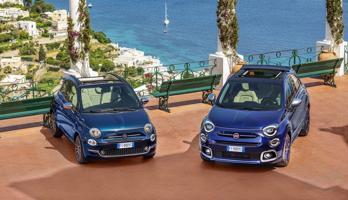 FIAT 500 and 500X Yachting.