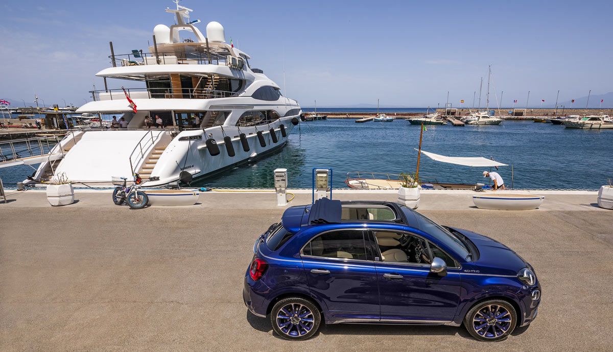 Fiat 500X Yatching, la nueva edición especial con carrocería descapotable.