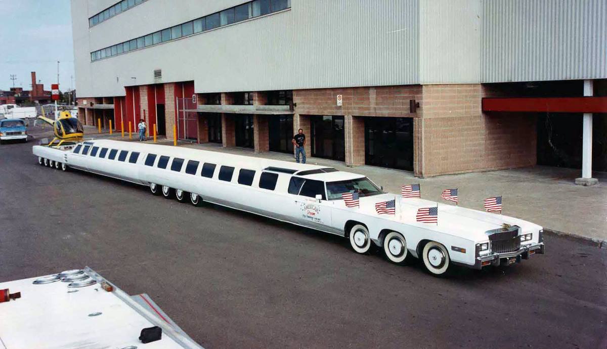 Así es el coche más largo del mundo, The American Dream (Imagen: World Record Guinness)
