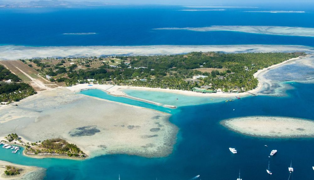 Una imagen de las Islas Fiji. Una imagen de las Islas Fiji.