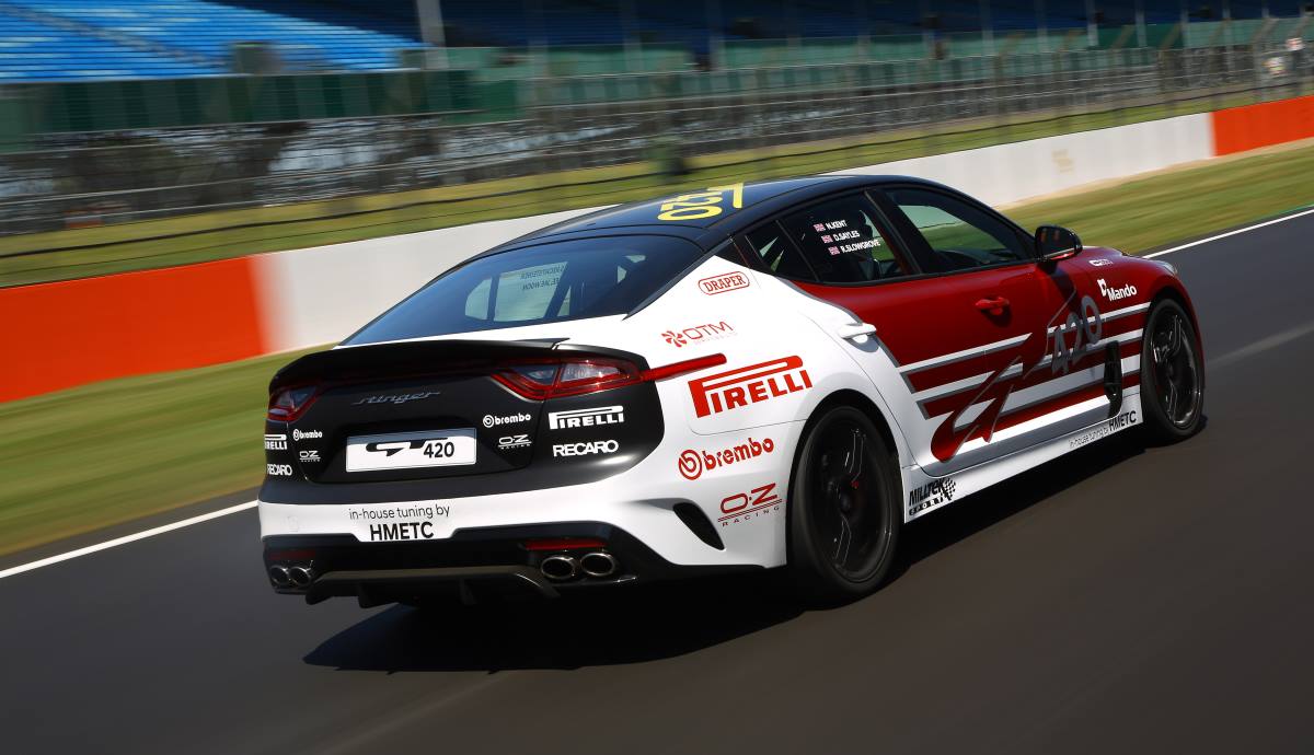 Kia Stinger GT420 en el Goodwood Festival of Speed 2021