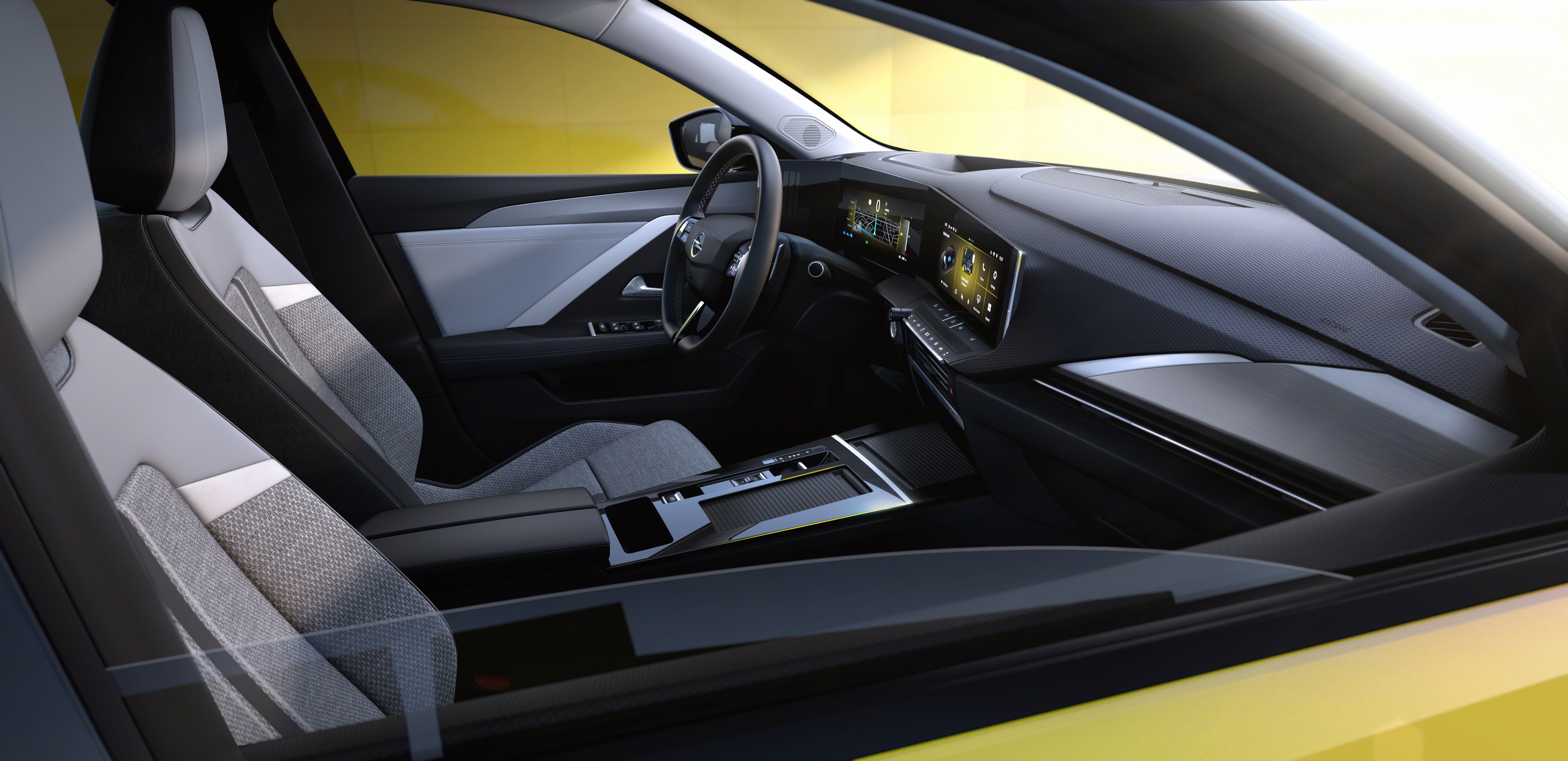 Opel Astra 2022: así es su interior.