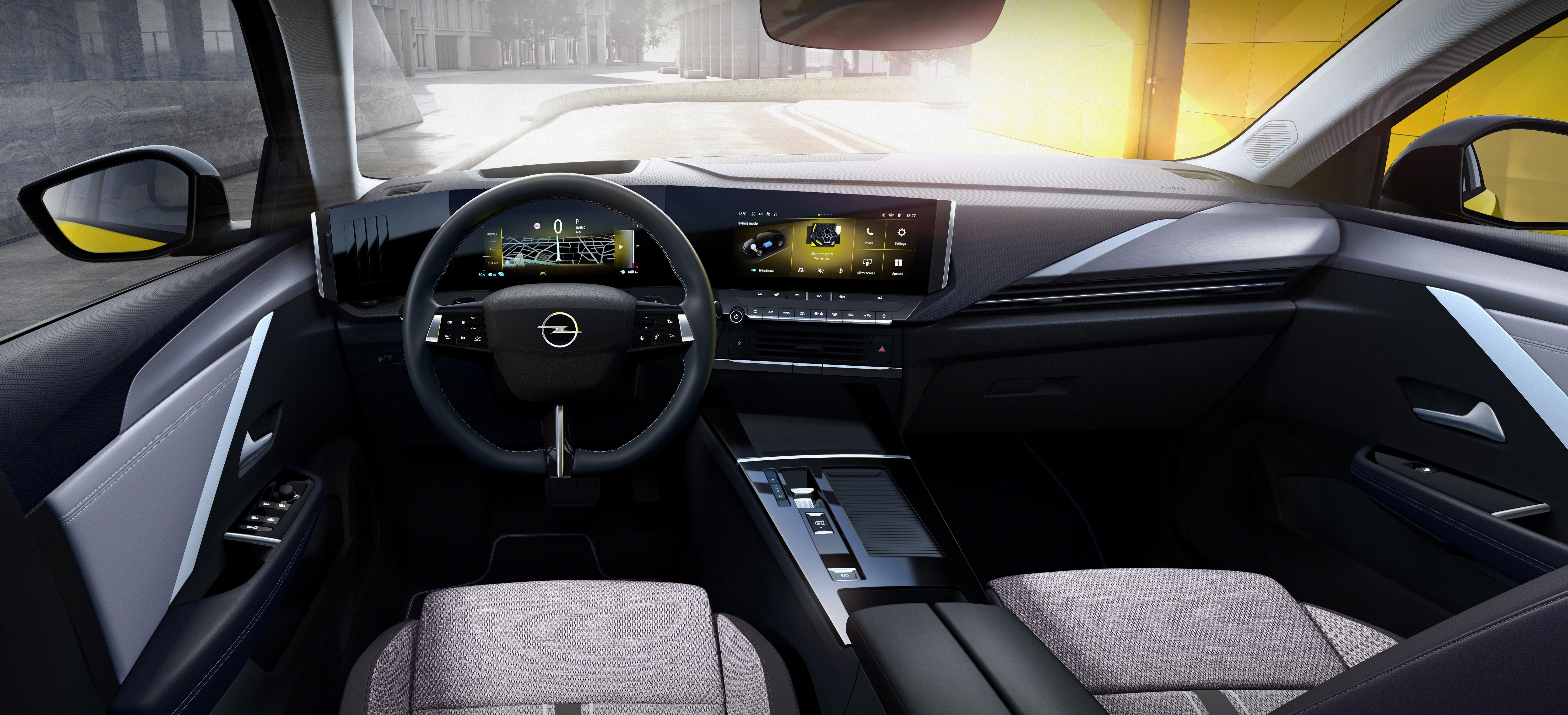 Opel Astra 2022: así es su interior.