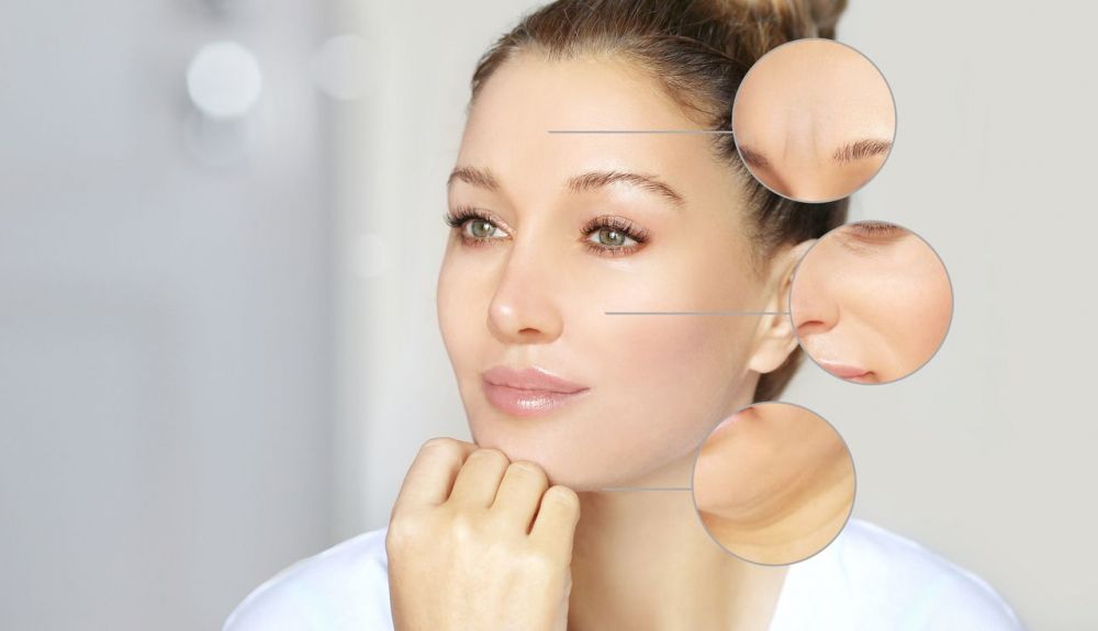 Algunos efectos del envejecimiento en el rostro. Algunos efectos del envejecimiento en el rostro.
