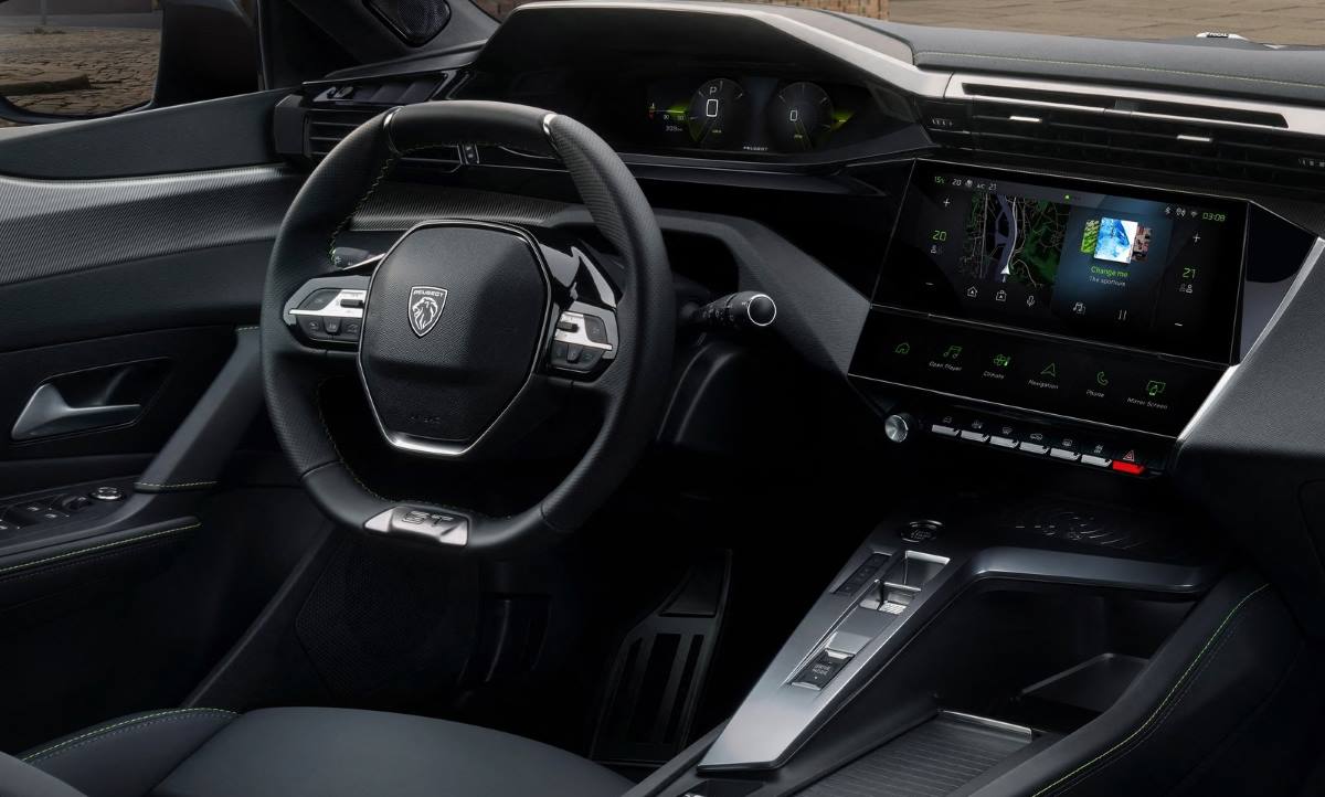El interior del Peugeot 308 SW 2022