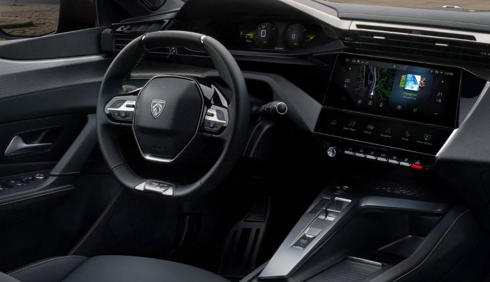 El interior del Peugeot 308 SW 2022 El interior del Peugeot 308 SW 2022