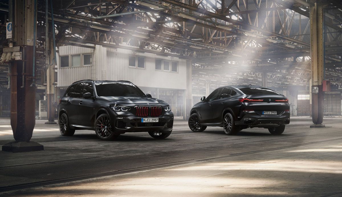 BMW X5 y X6 Black Vermilion Edition.