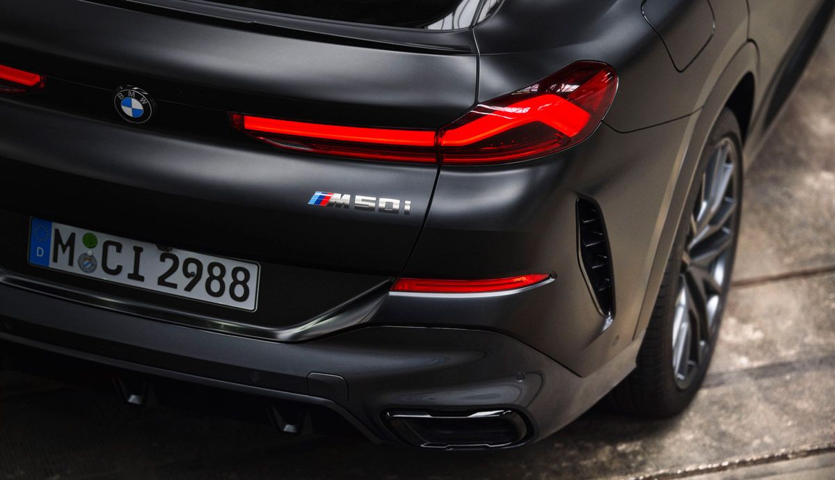 BMW X5 y X6 Black Vermilion Edition.