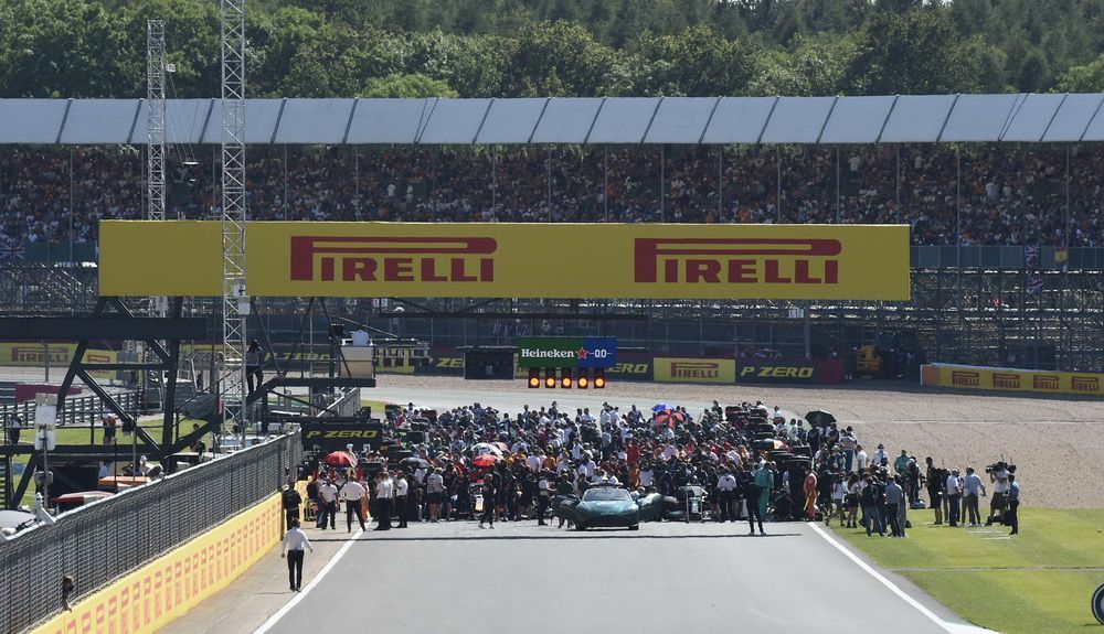 Así estaba la parrilla antes de darse la salida a la Sprint Qualifying Así estaba la parrilla antes de darse la salida a la Sprint Qualifying