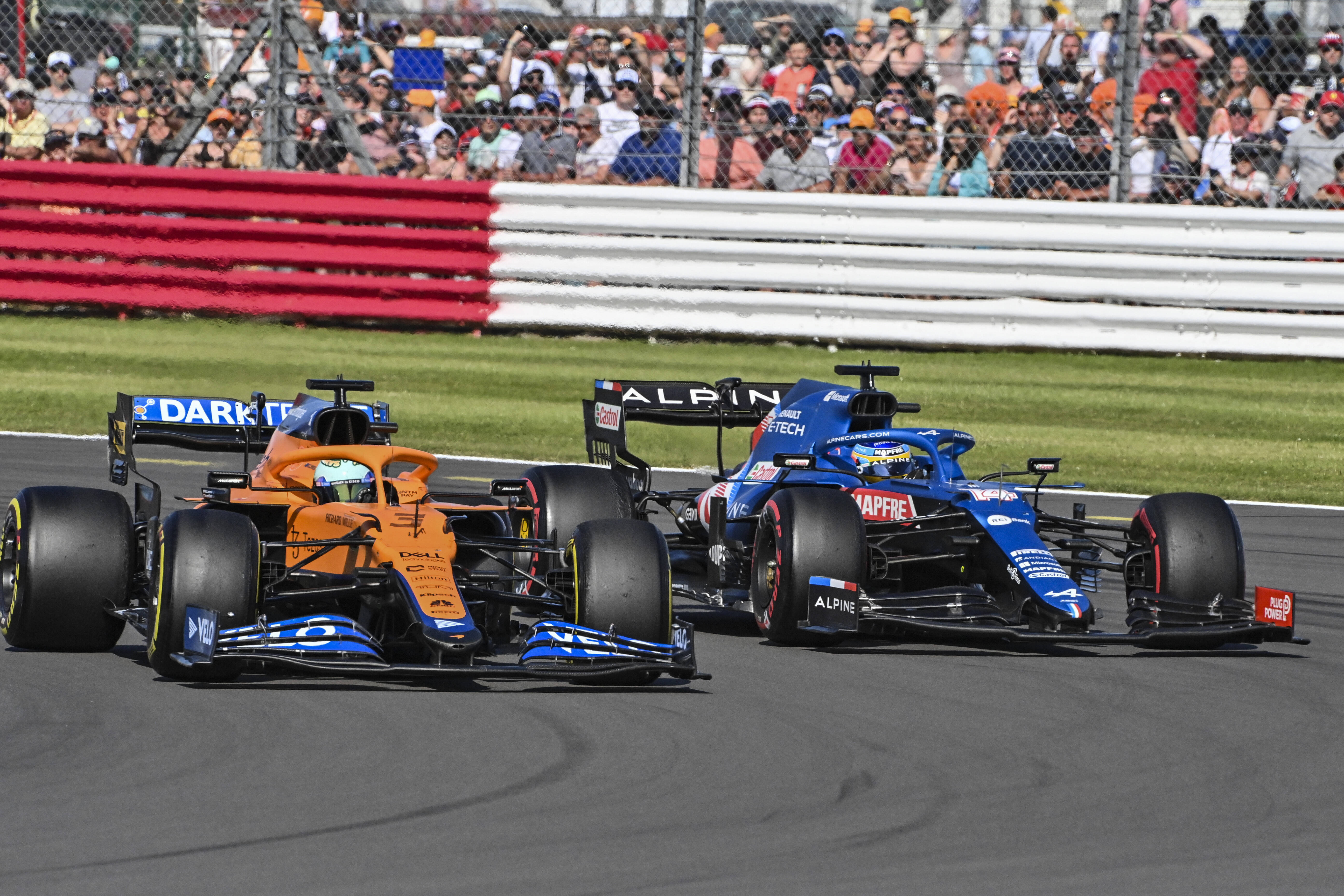 Fernando Alonso durante la Sprint Qualifying