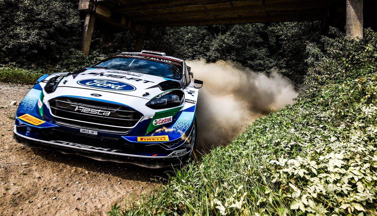 Rally de Estonia 2021.