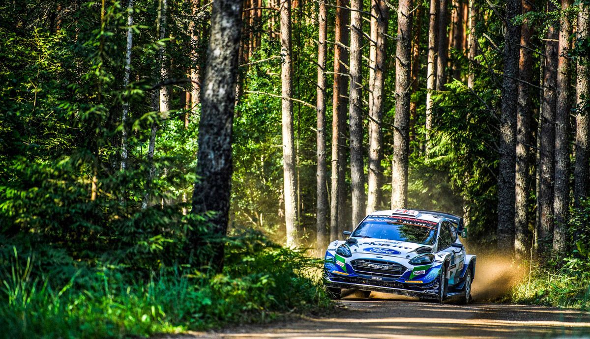 Rally de Estonia 2021.