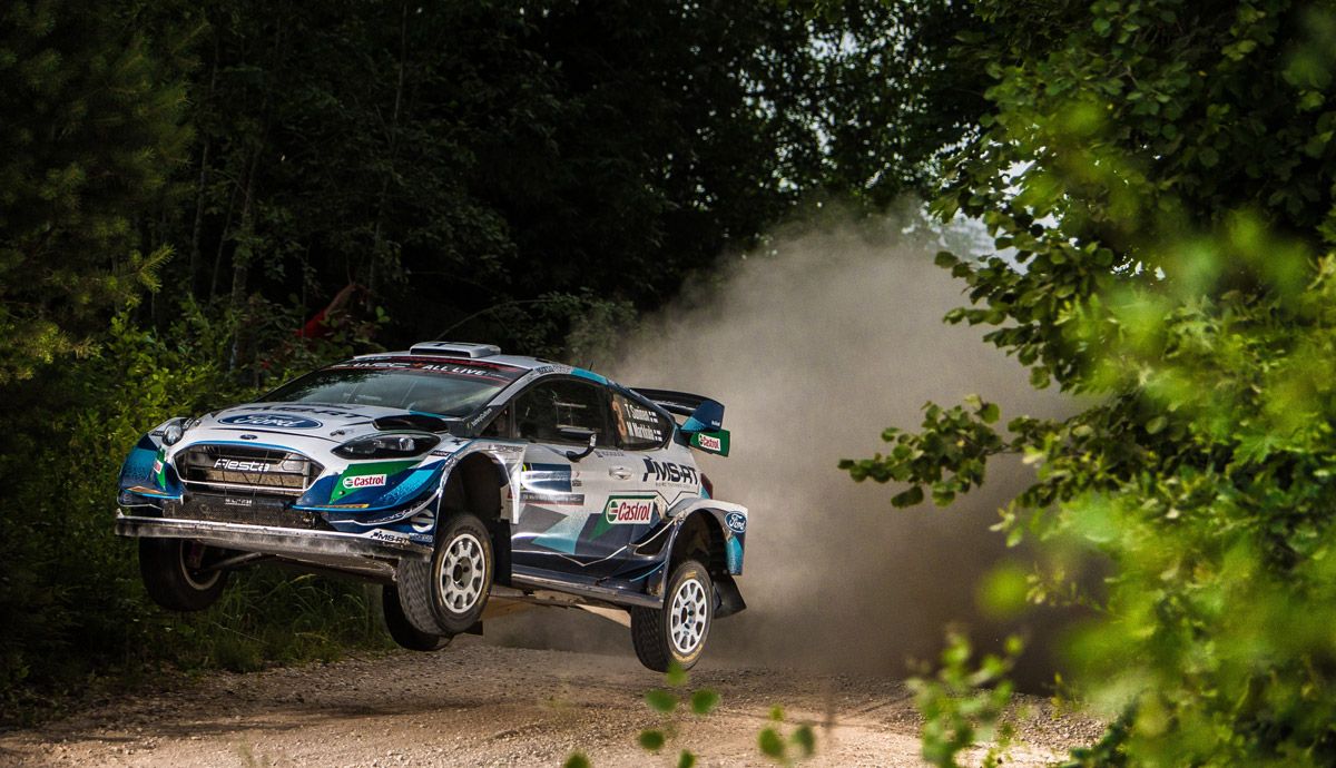 Rally de Estonia 2021.