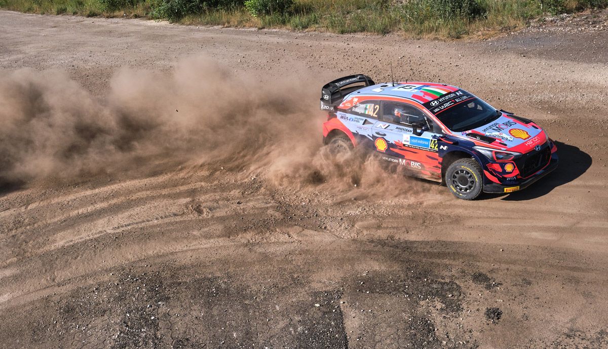 Rally de Estonia 2021.