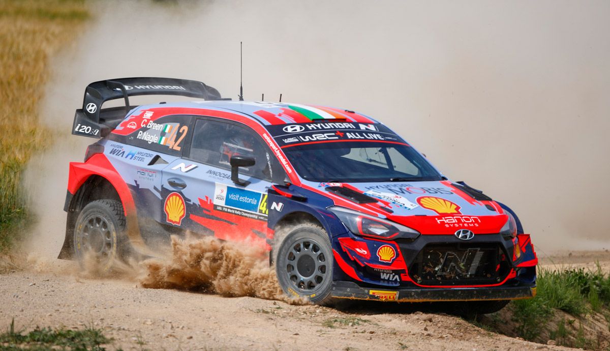 Rally de Estonia 2021.
