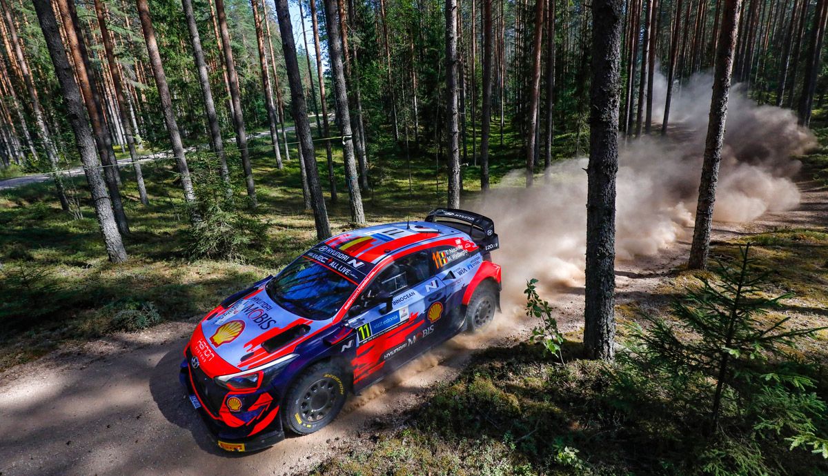 Rally de Estonia 2021.