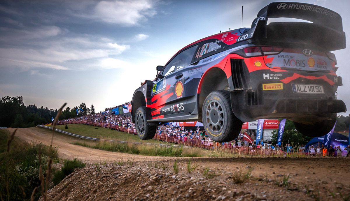Rally de Estonia 2021.