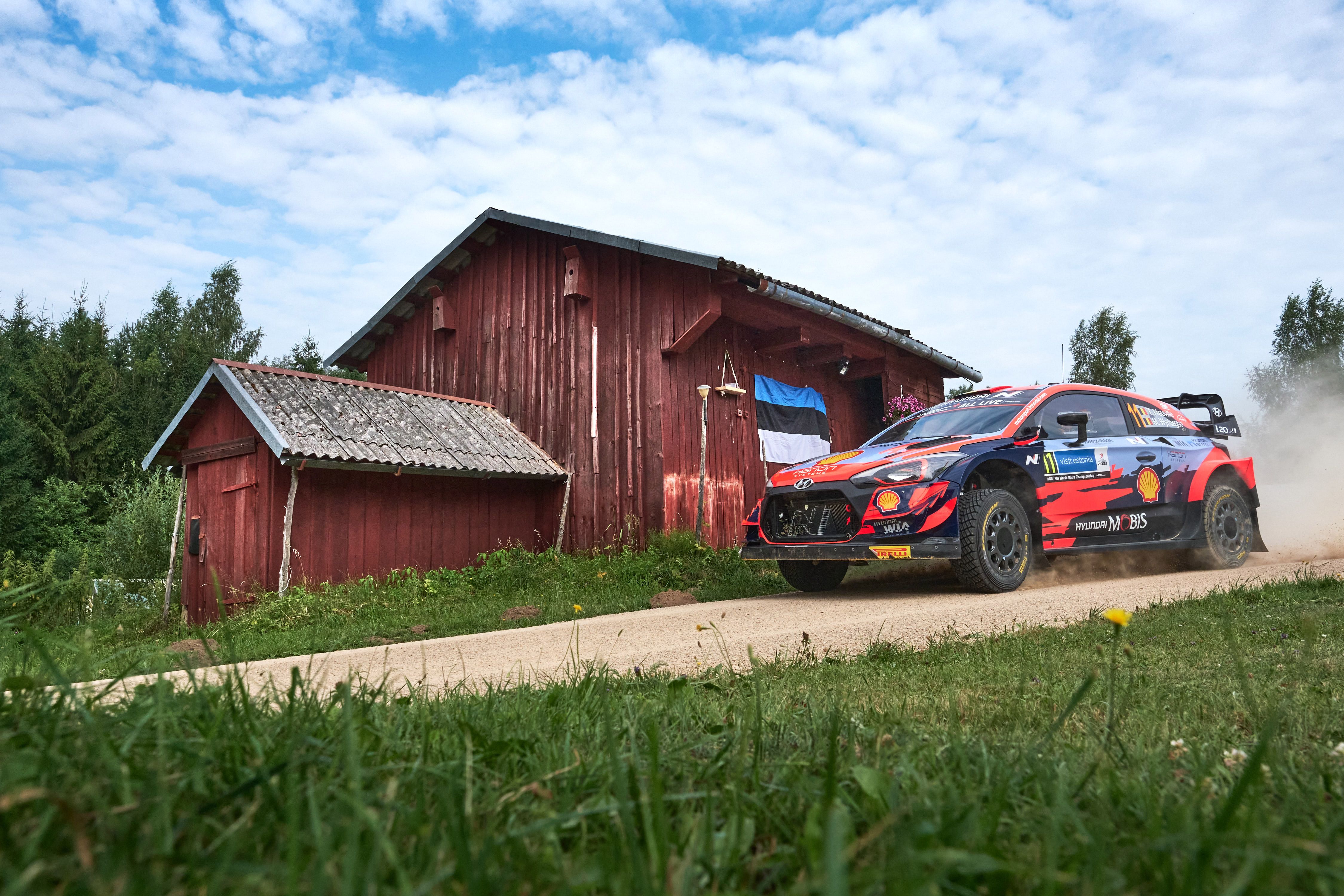 Rally de Estonia 2021.