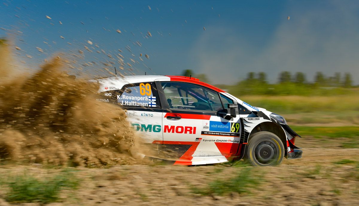 Rally de Estonia 2021.
