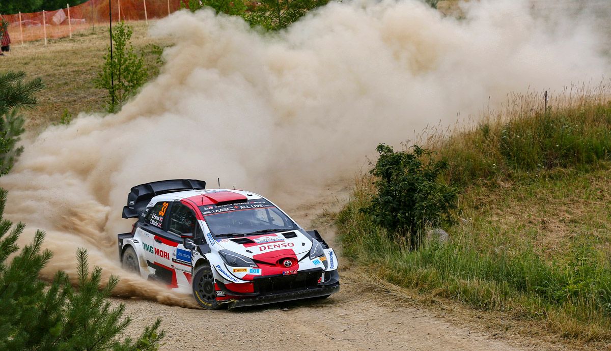 Rally de Estonia 2021.