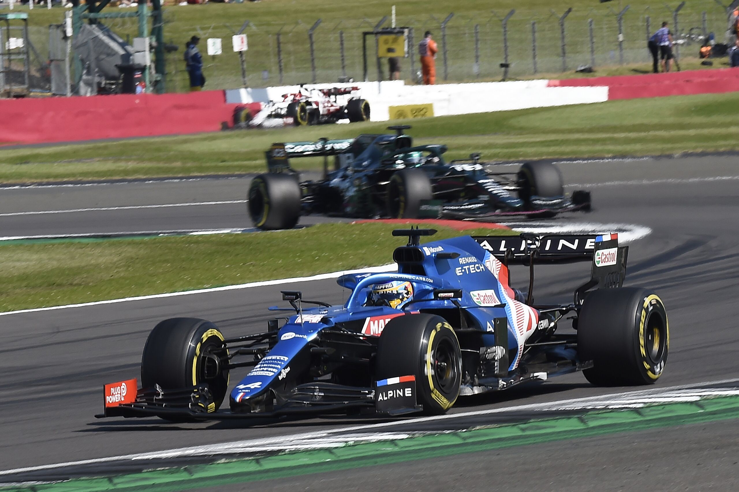 Fernando Alonso (Alpine) se clasificó séptimo