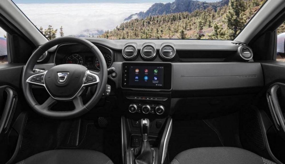 El interior del renovado Dacia Duster 2021