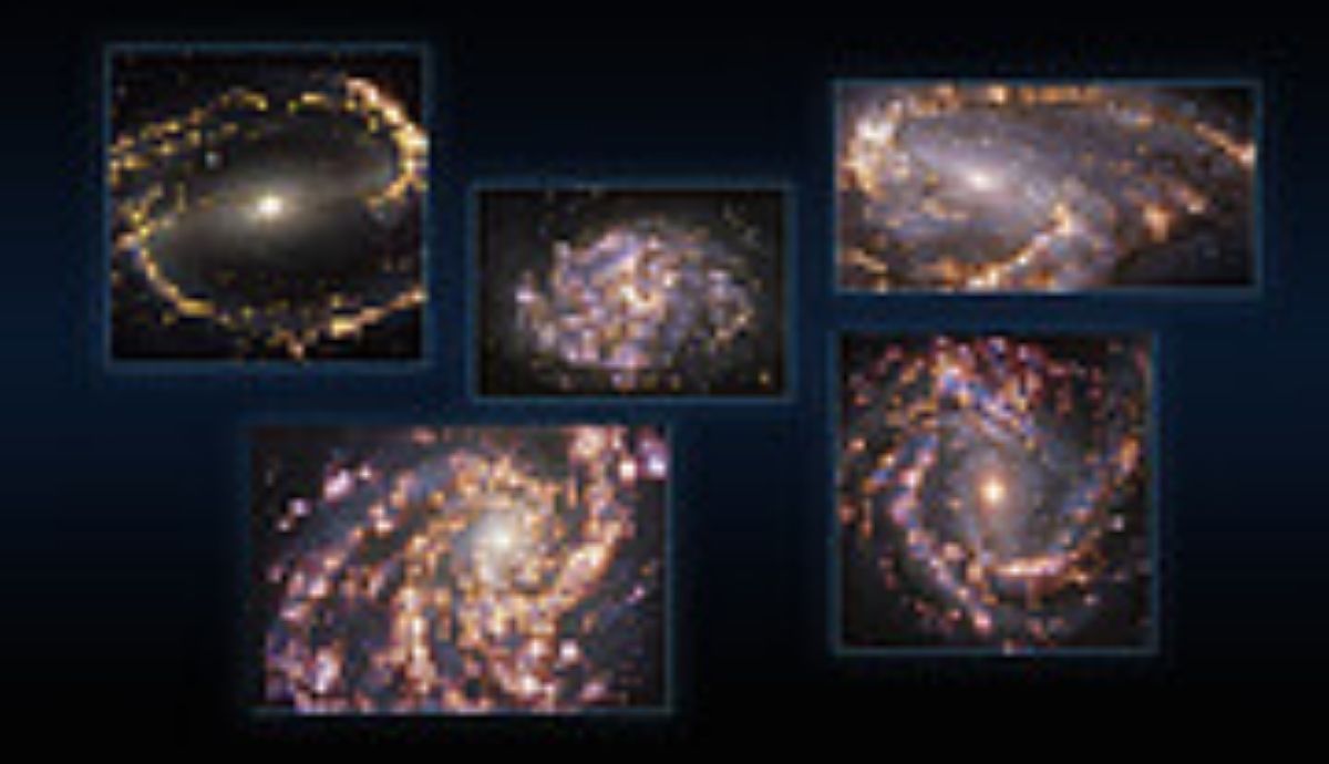 El telescopio ha permitido observar una especies de fuegos artificiales que dan información sobre cómo se forman las estrellas. Foto: ESO.