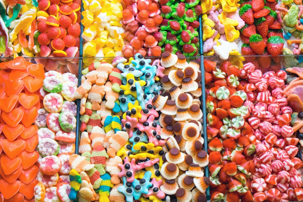 Las chuches tienen un 70% de azúcar en su composición. Foto: IStock.