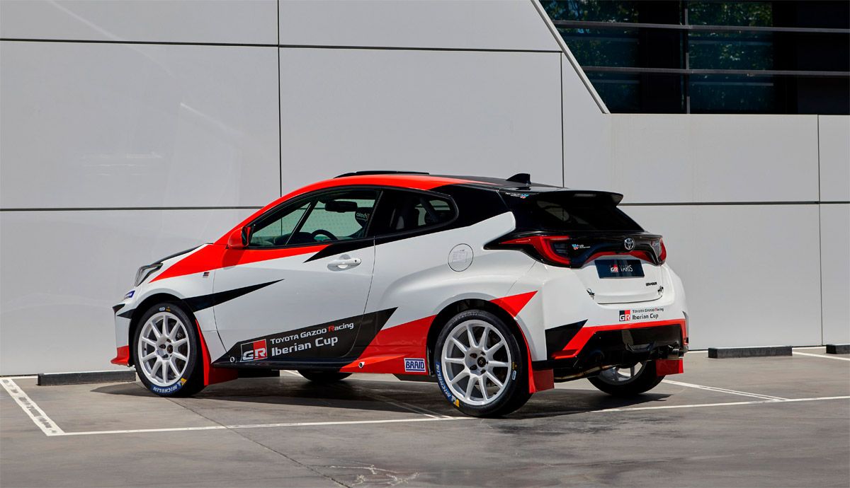 Toyota GR Yaris RZ para la Iberian Cup.