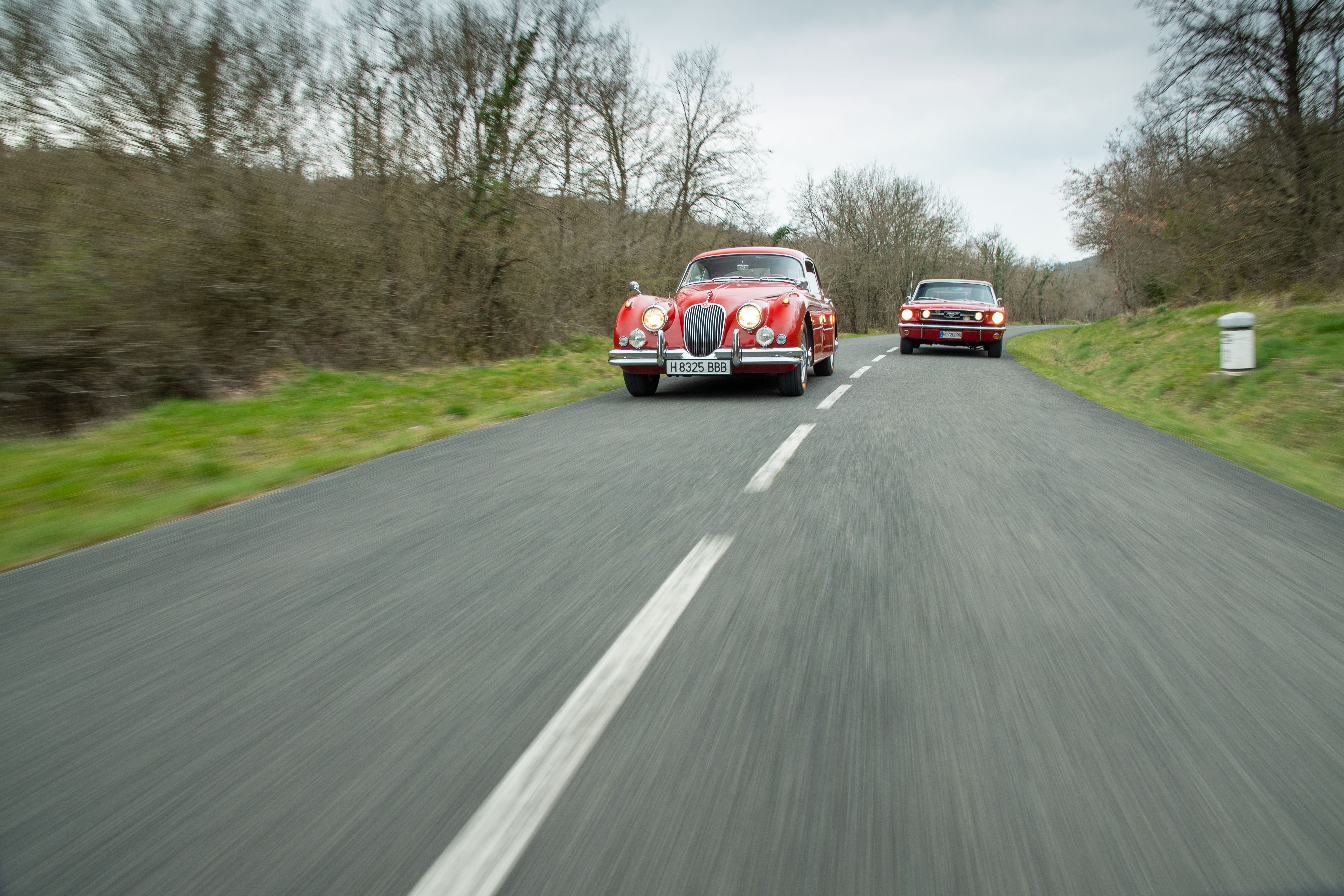 Ford Mustang Jaguar XK150