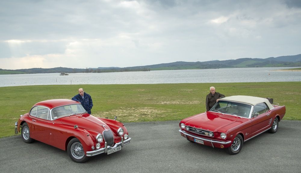 Ford Mustang Jaguar XK150