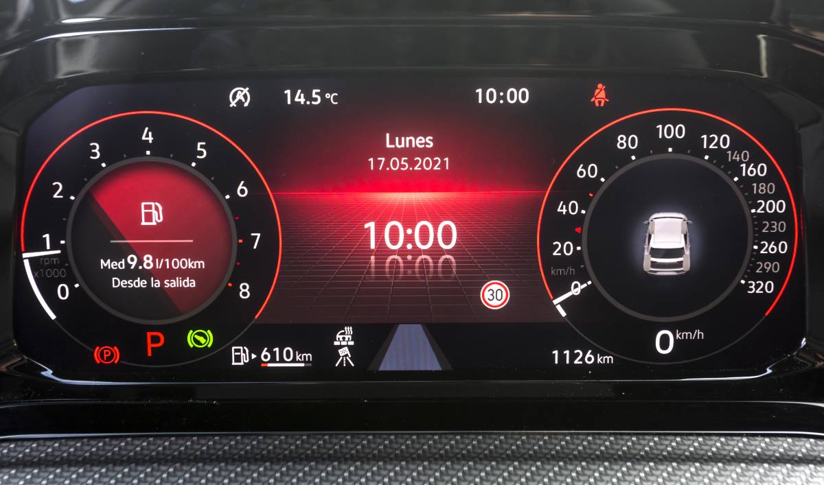 Pack instrumentación VW Golf R 2021