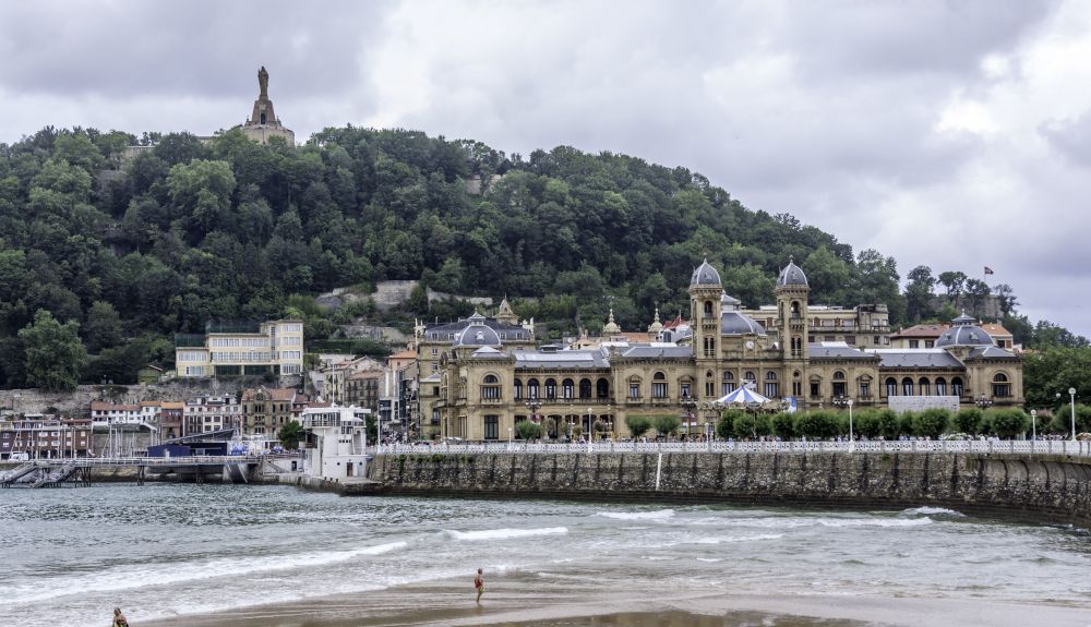 Una imagen de la playa de La Concha.