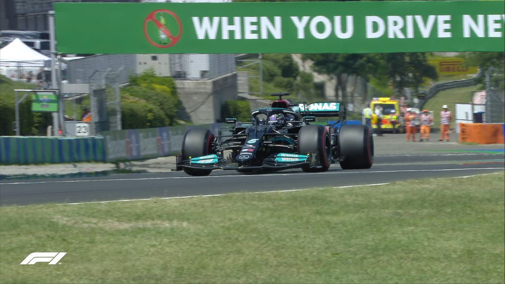 Lewis Hamilton (Mercedes) fue el más rápido en la FP3