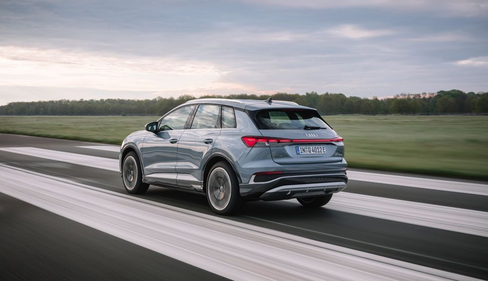 El Audi Q4 45 e tron roza los 500 kilómetros de autonomía