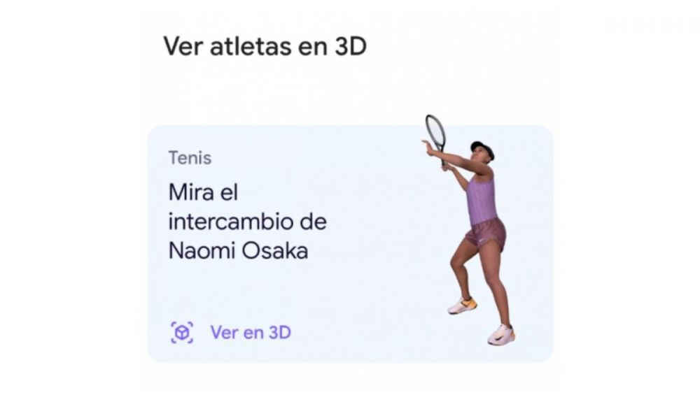 Los movimientos de la tenista Naomi Osaka pueden verse en 3D