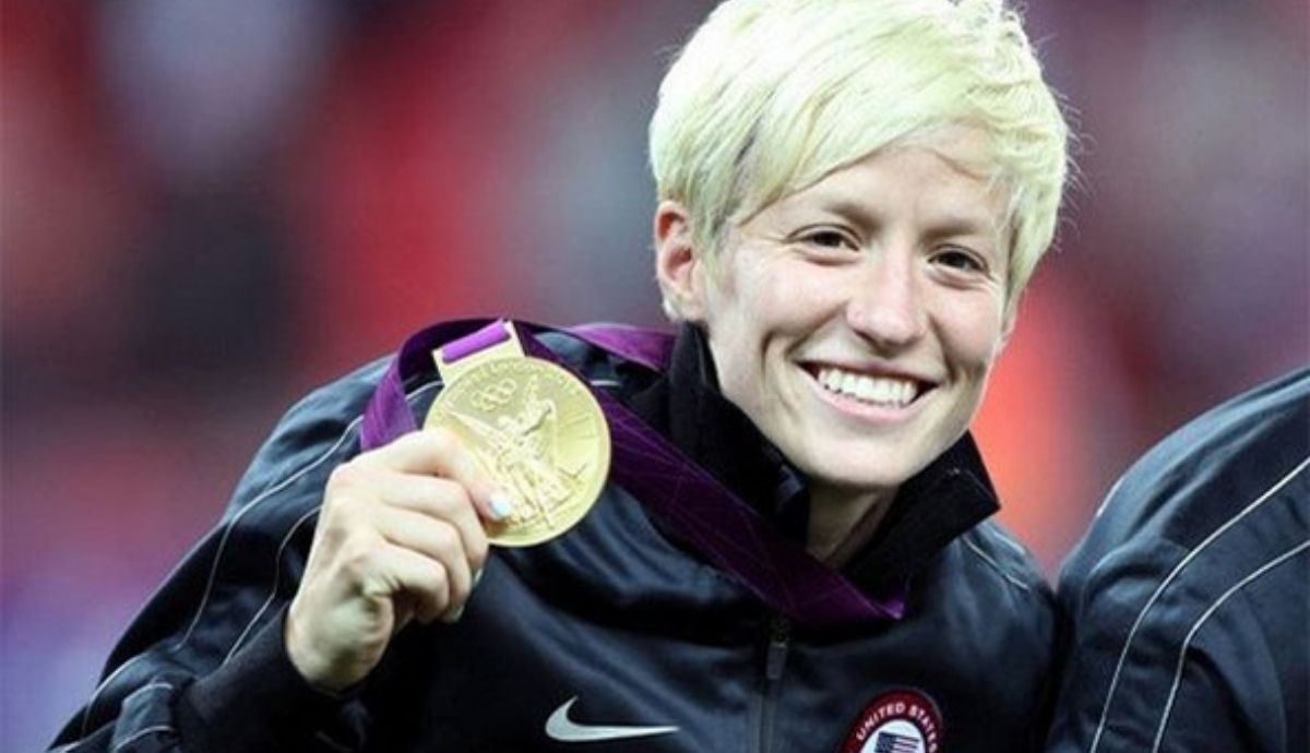 Megan Rapinoe, deportista olímpica que se puede ver en la realidad aumentada de Google.