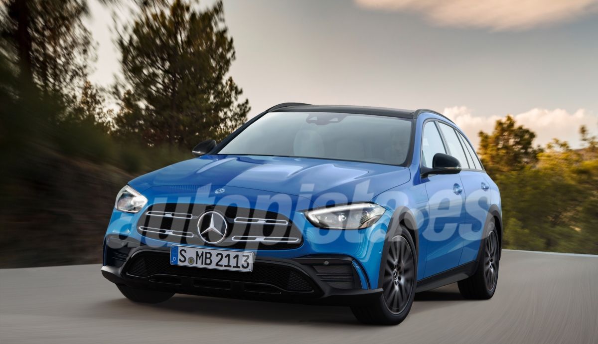 Mercedes Clase C All-Terrain 2022. Ilustración: Schulte.