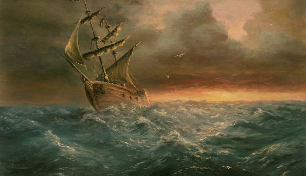Barco pirata tormenta Barco pirata tormenta