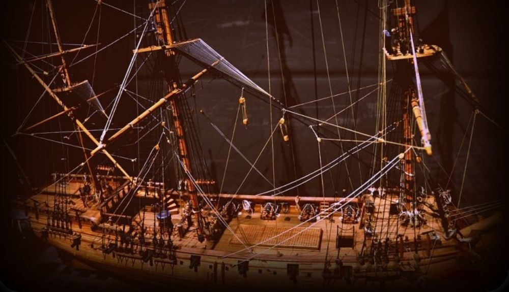 Reproducción del Whydah. El barco pirata antes se dedicó al comercio de esclavos. Reproducción del Whydah. El barco pirata antes se dedicó al comercio de esclavos.