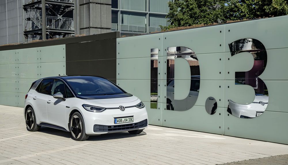 El nuevo Ford Focus Electric podría basarse en el VW ID.3 (en la foto)
