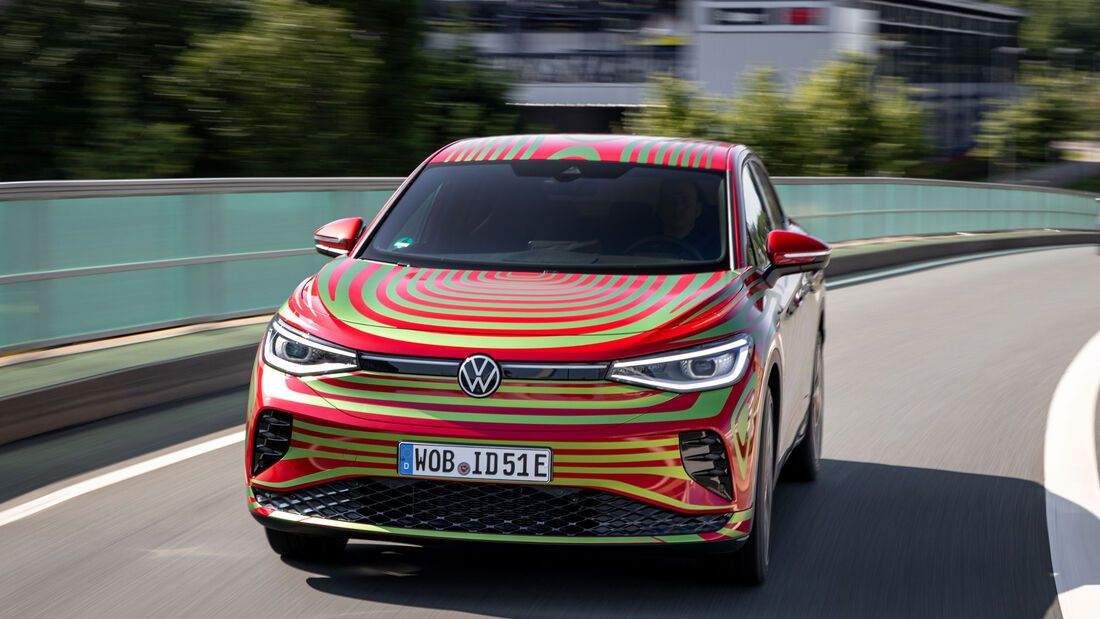 El Volkswagen ID.5 GTX será otro deportivo eléctrico de la marca.