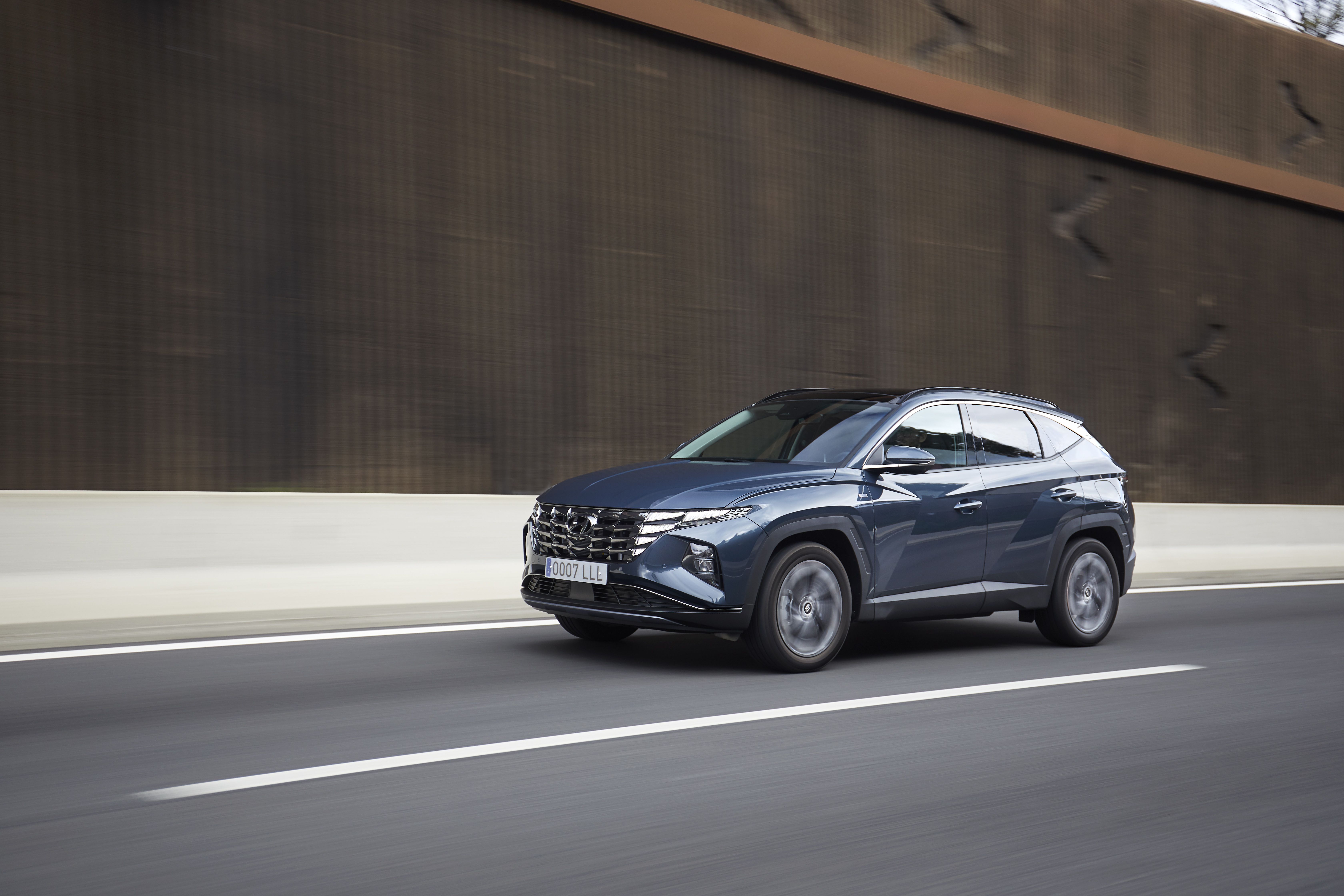El Hyundai Tucson lucha entre la segunda y tercera posición